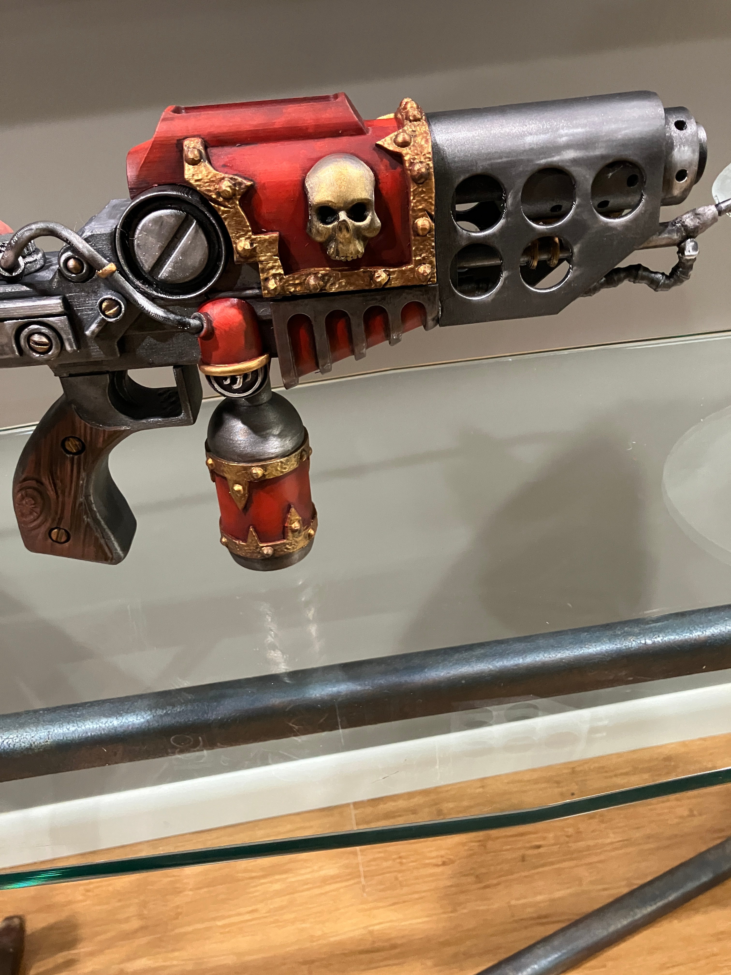 Chaos Flamer Pistol NOT A Real Weapon Marine 40k Inspired Chaos