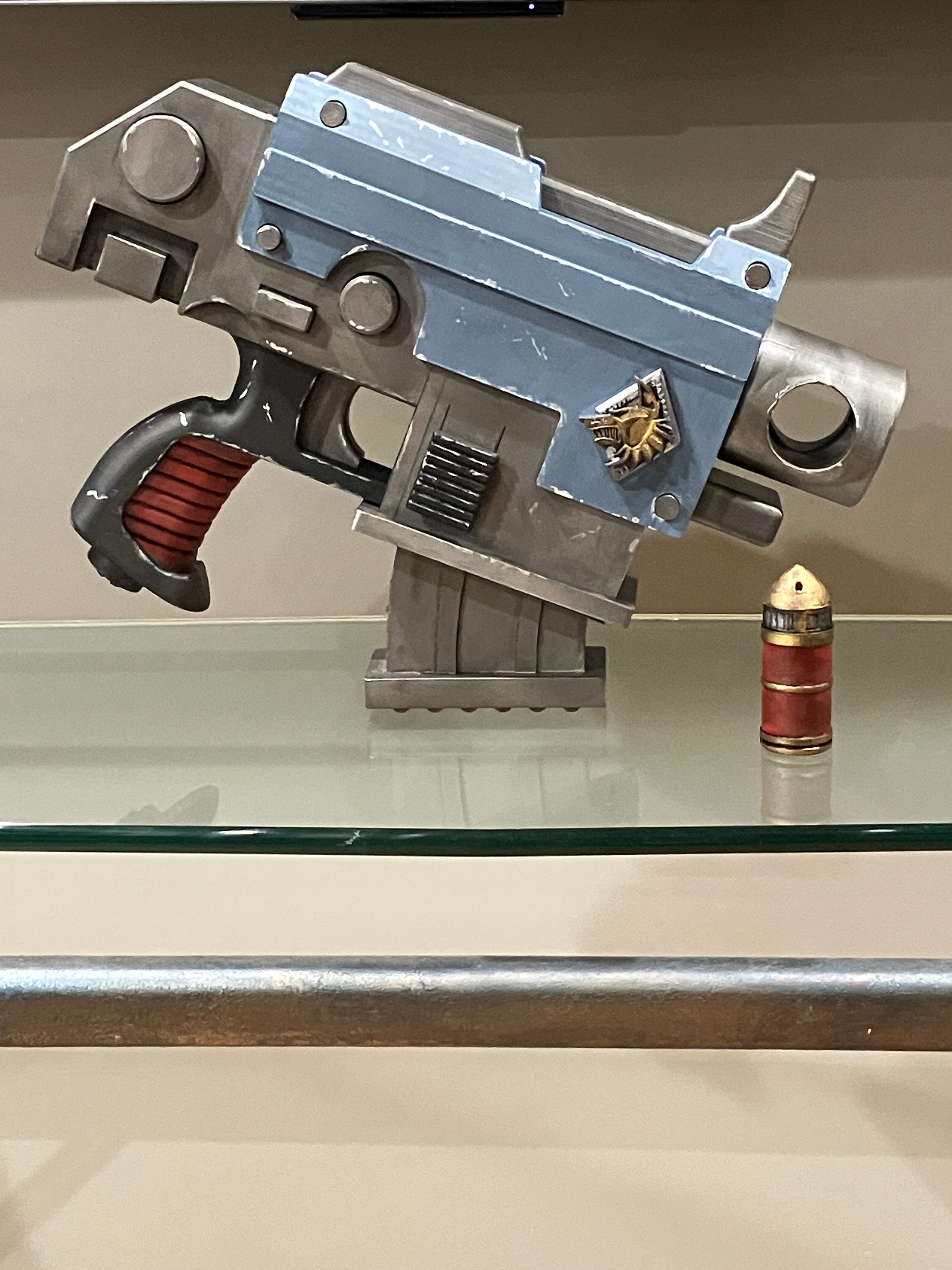 cosplay Space Soldier Bolt Pistol NOT A Real Weapon Marine 40k Inspired Chaos