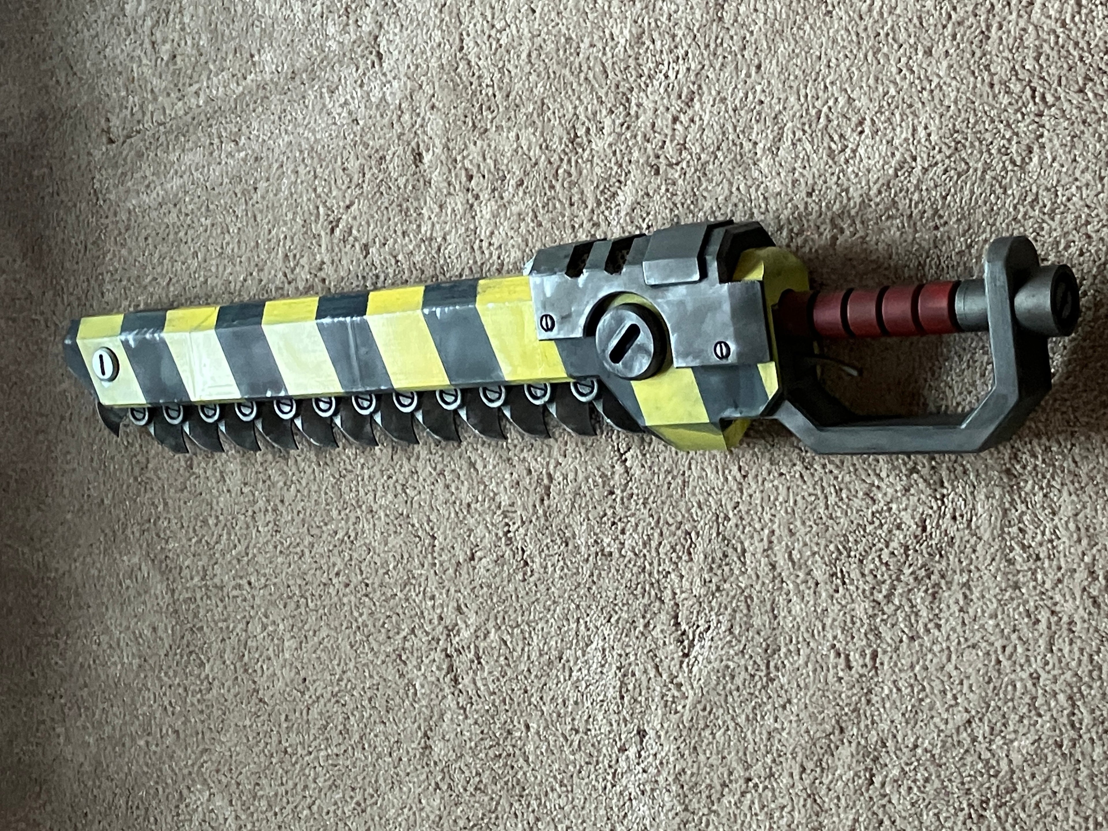 Chain Blade Chain Sword! 3D Print Cosplay Or Display! 33”