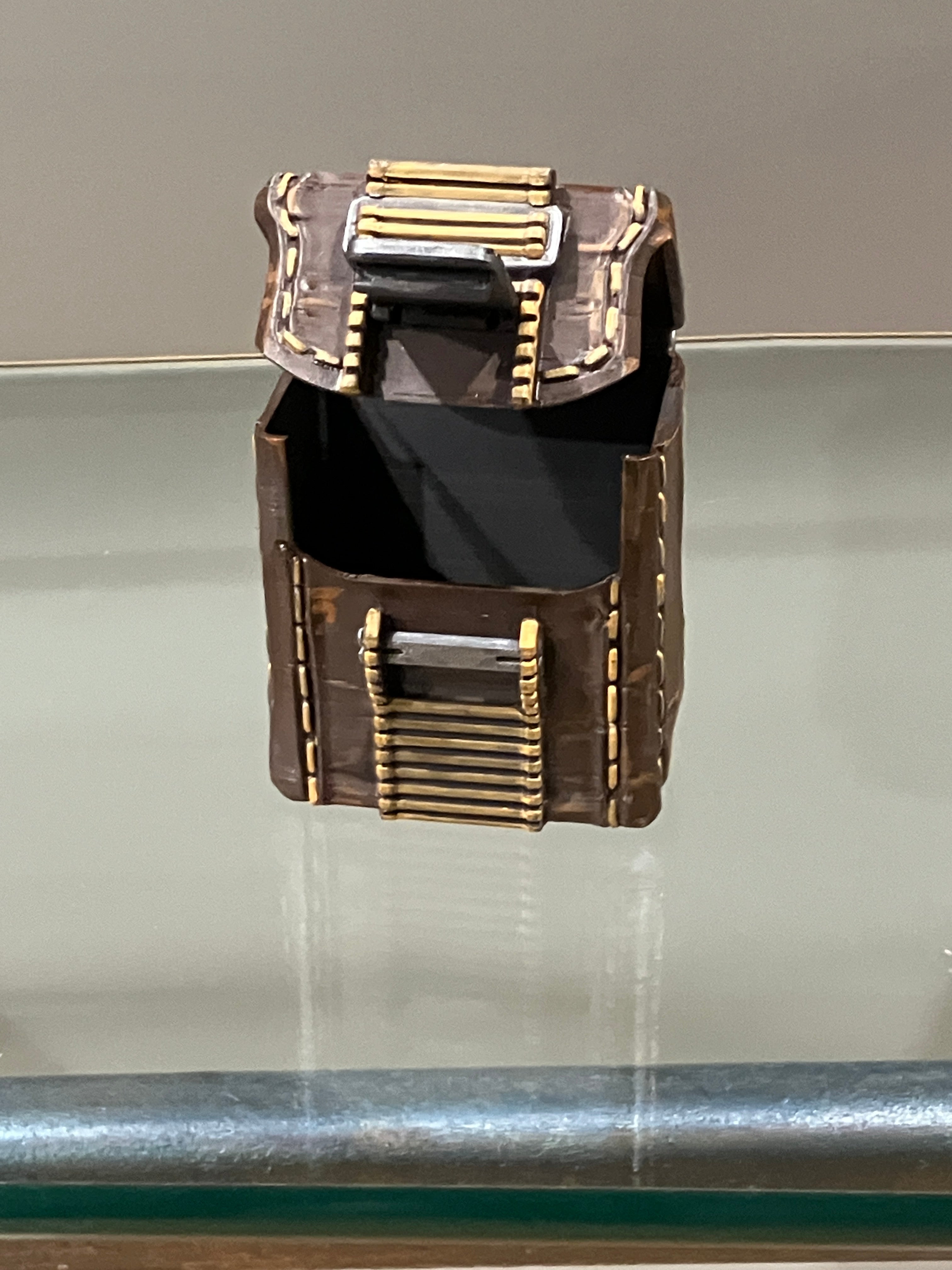 Wargaming Dice Box 40k  Ammo Box With Belt Clip Hand Painted 3d Printed PLA