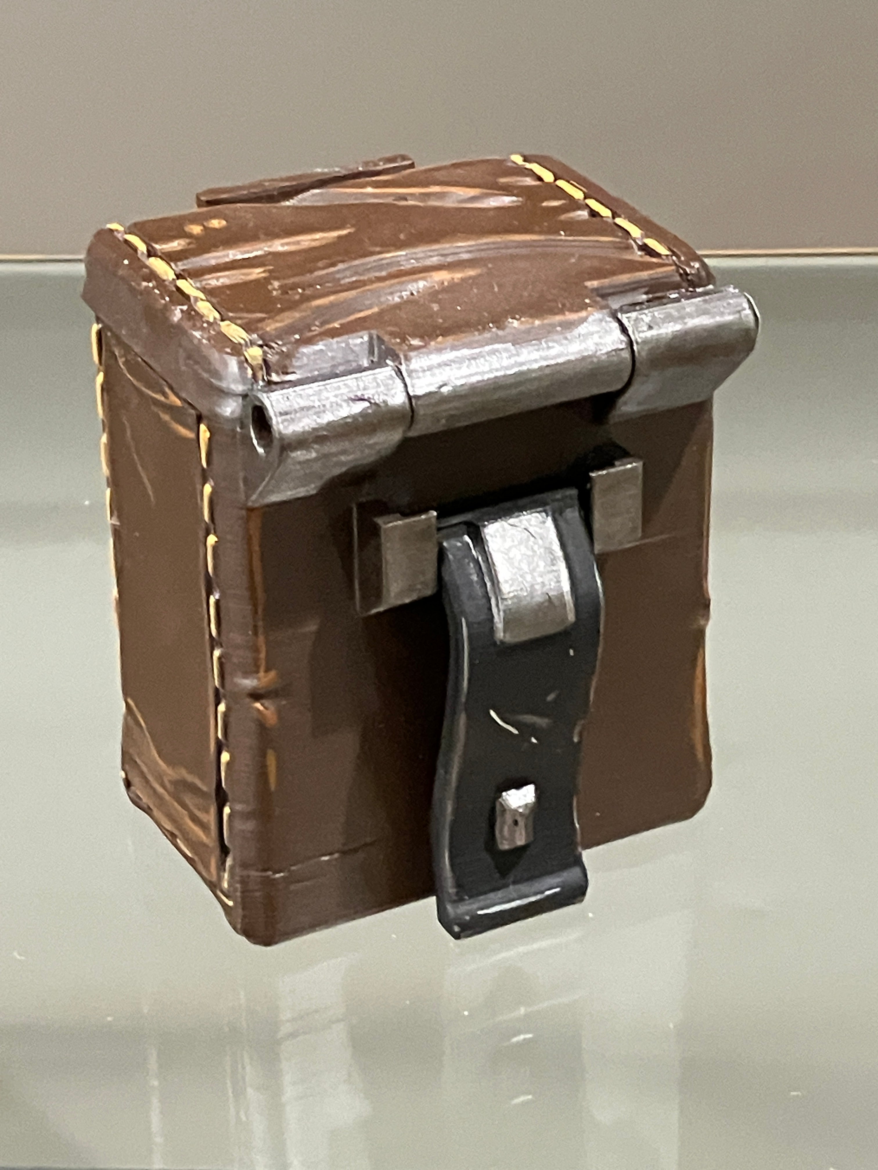 Wargaming Dice Box 40k  Ammo Box With Belt Clip Hand Painted 3d Printed PLA