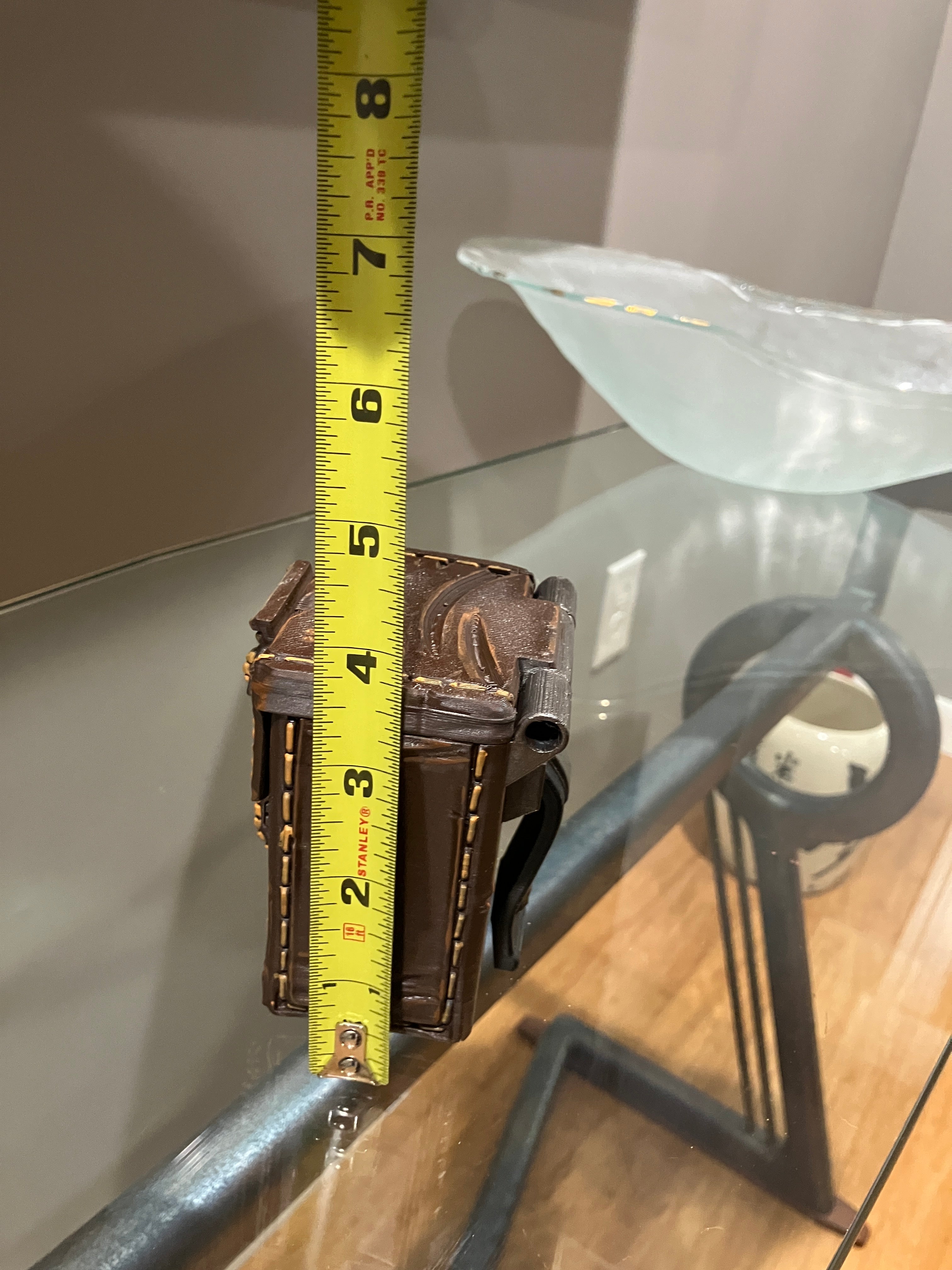 Wargaming Dice Box 40k  Ammo Box With Belt Clip Hand Painted 3d Printed PLA