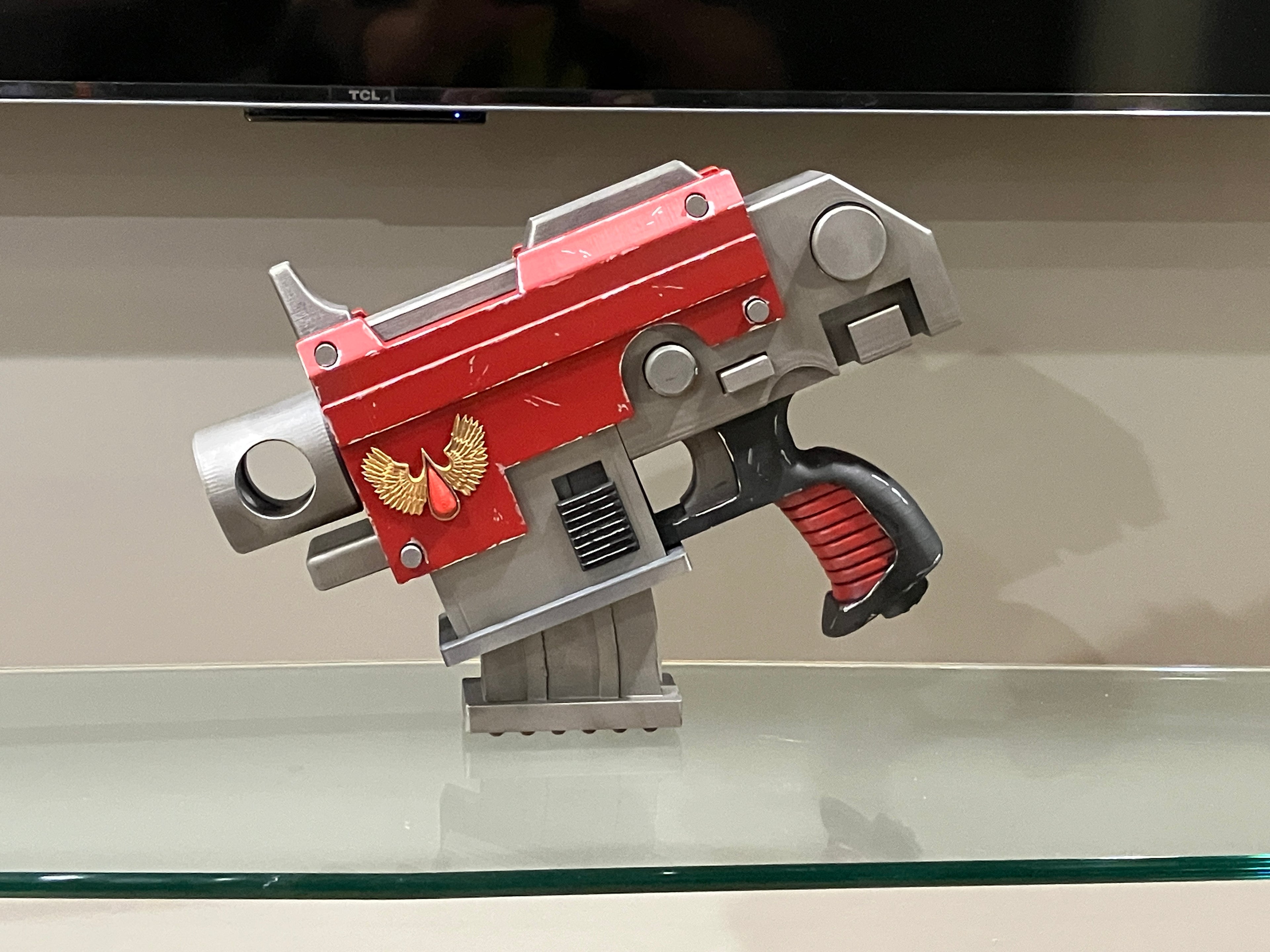 cosplay Space Soldier Bolt Pistol NOT A Real Weapon Marine 40k Inspired Chaos