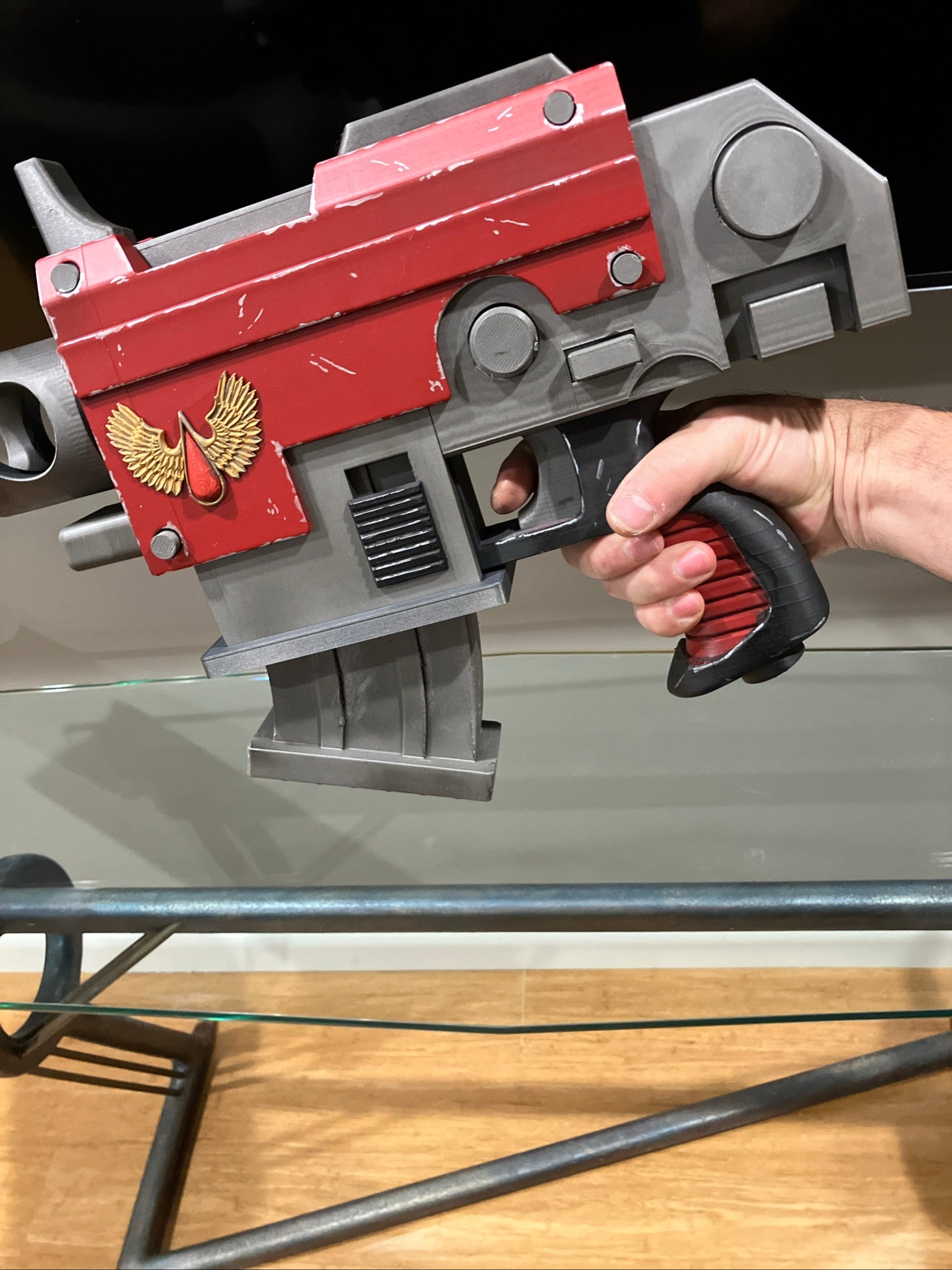 cosplay Space Soldier Bolt Pistol NOT A Real Weapon Marine 40k Inspired Chaos