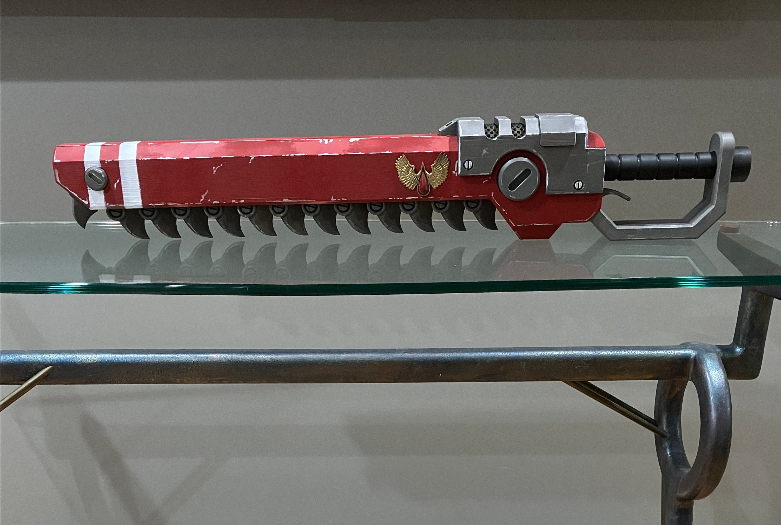 Chain Blade Chain Sword! 3D Print Cosplay Or Display! 33”