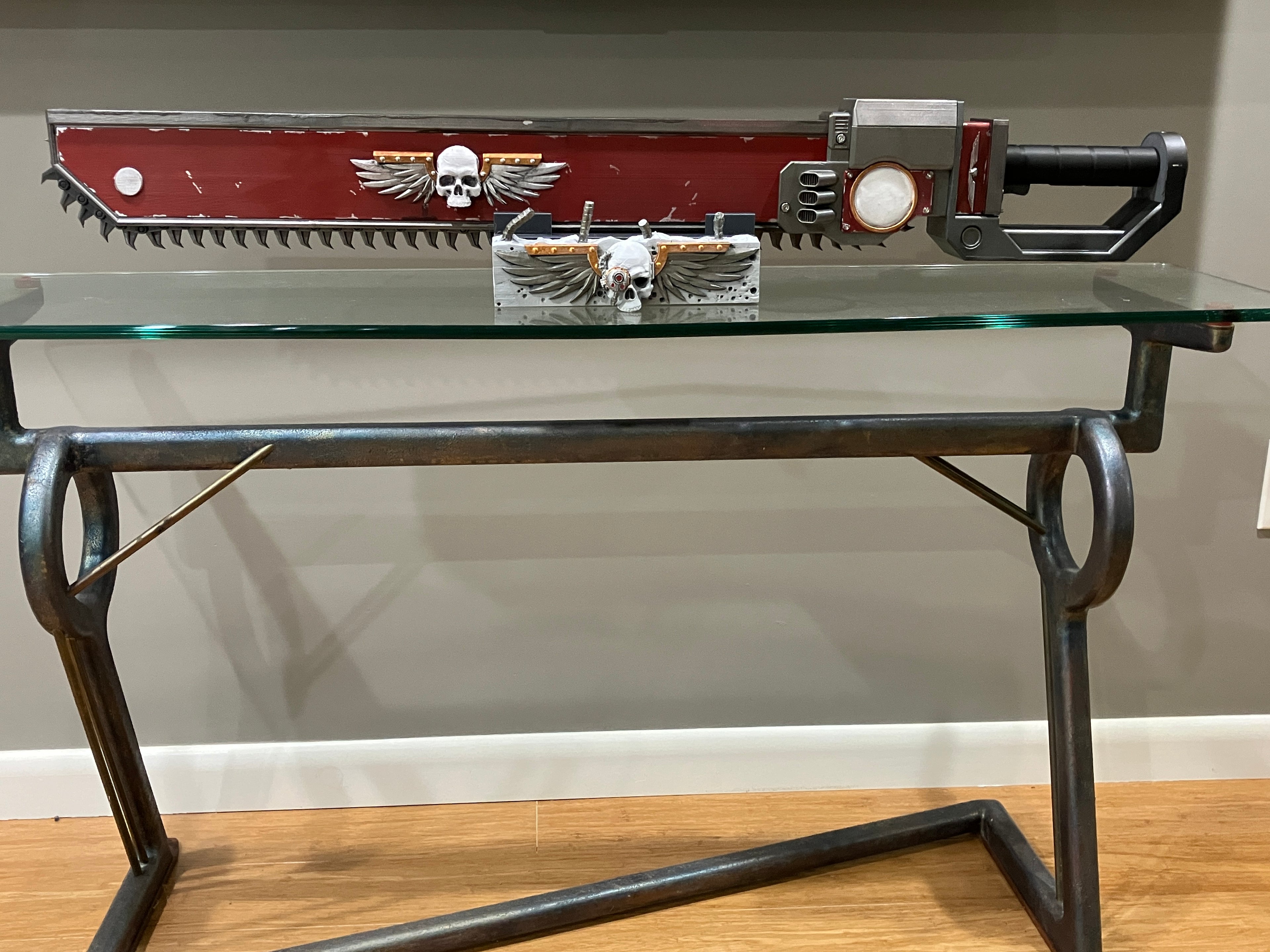 Space Soldier Motorized  With Sound Chainsword  - 3D  Angel Cosplay