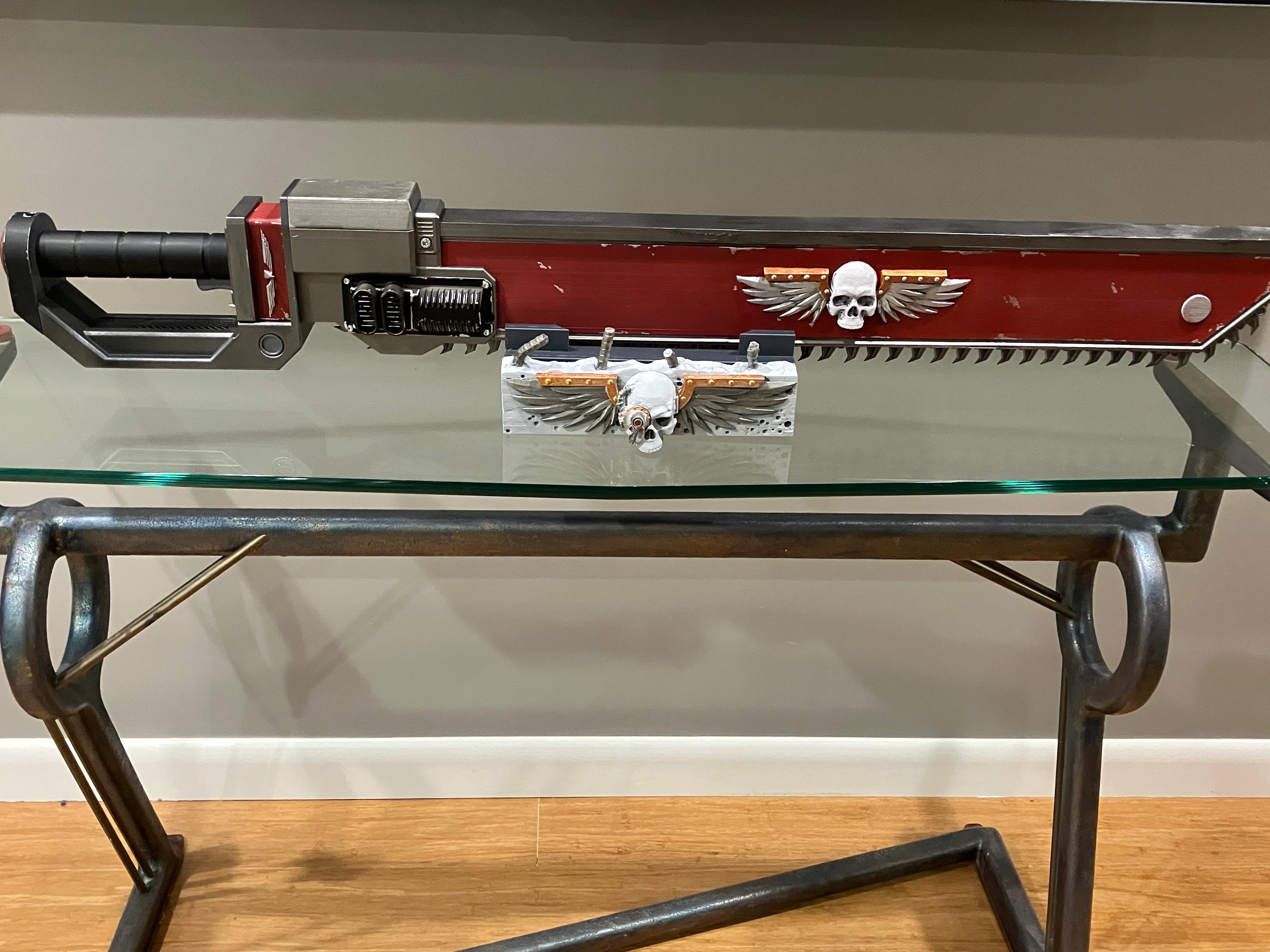 Space Soldier Motorized  With Sound Chainsword  - 3D  Angel Cosplay