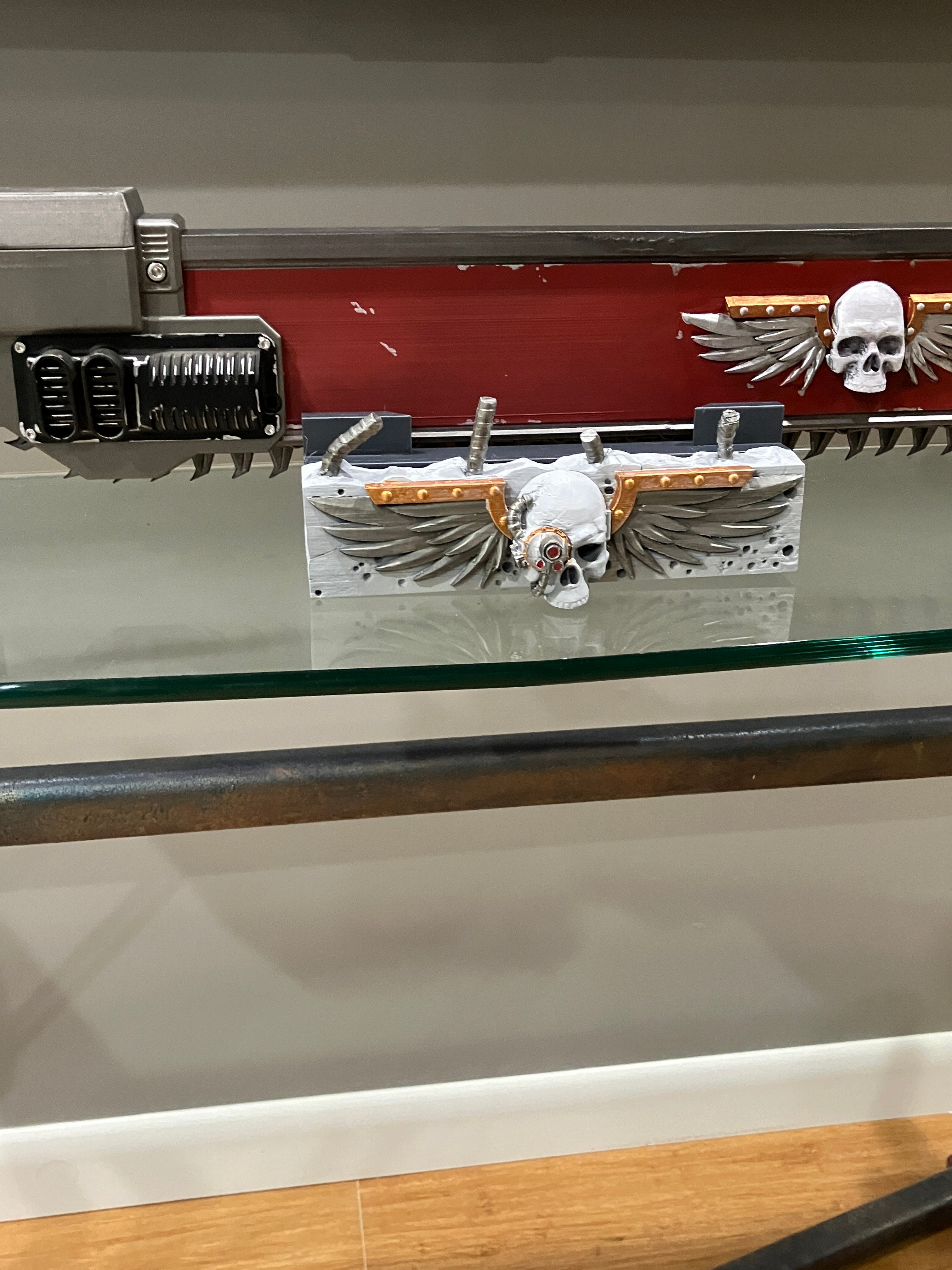 Space Soldier Motorized  With Sound Chainsword  - 3D  Angel Cosplay