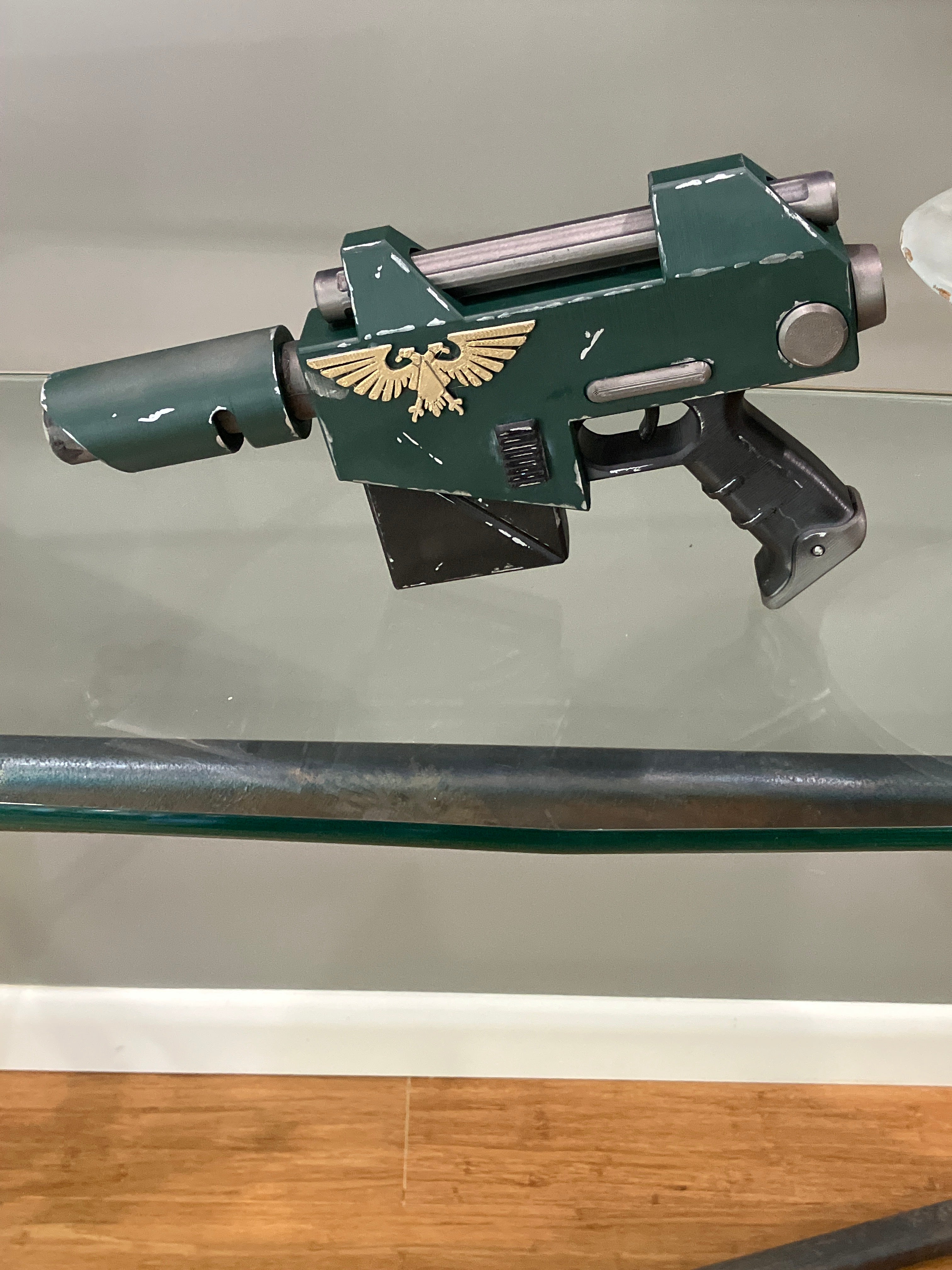 cosplay Las Pistol NOT A Real Weapon Guard 40k