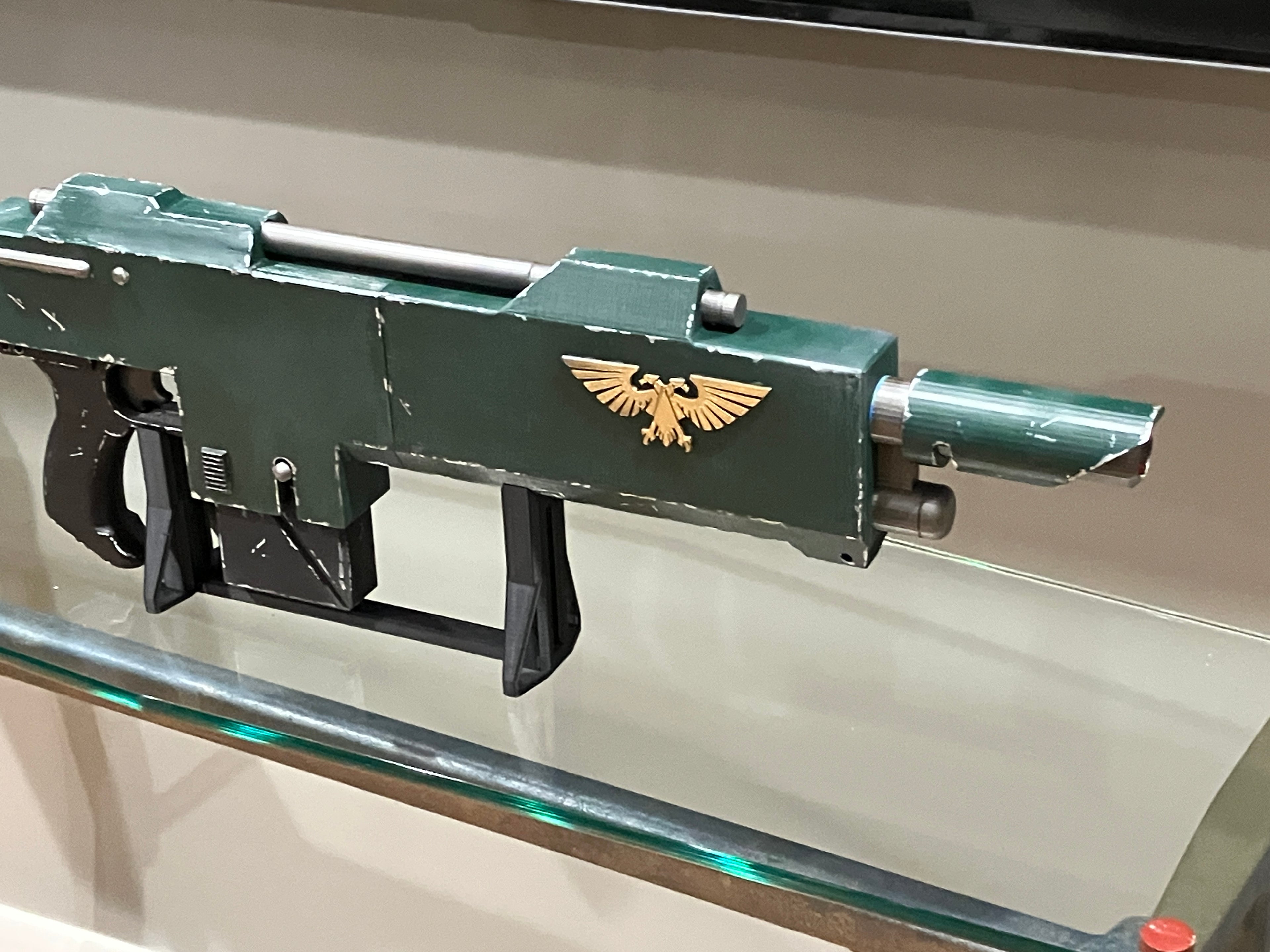 Lasgun 3D printed - M36 - Cosplay  - LED With USB-c Rechargeable Battery