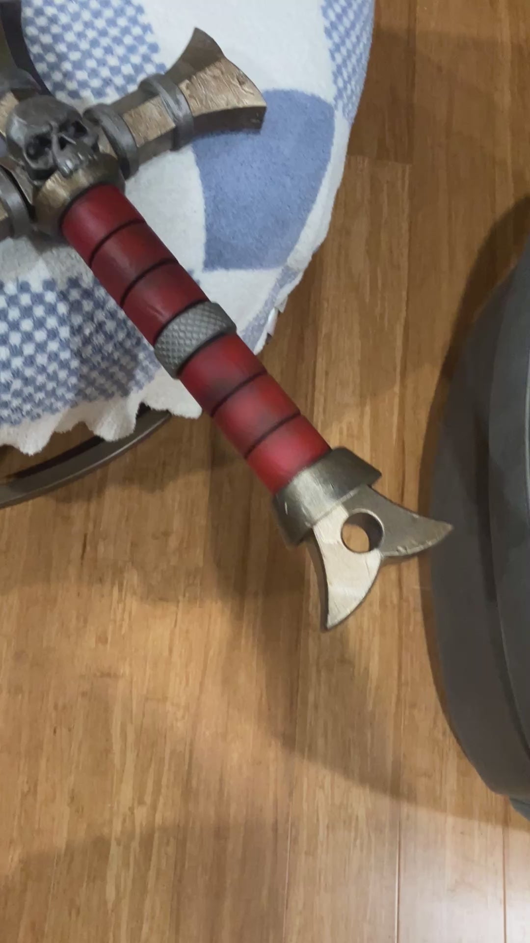 Champion's Blade Black Sword Power Sword  powersword 55 Inches rechargeable usb-c battery! Cosplay or Display Painted Templar